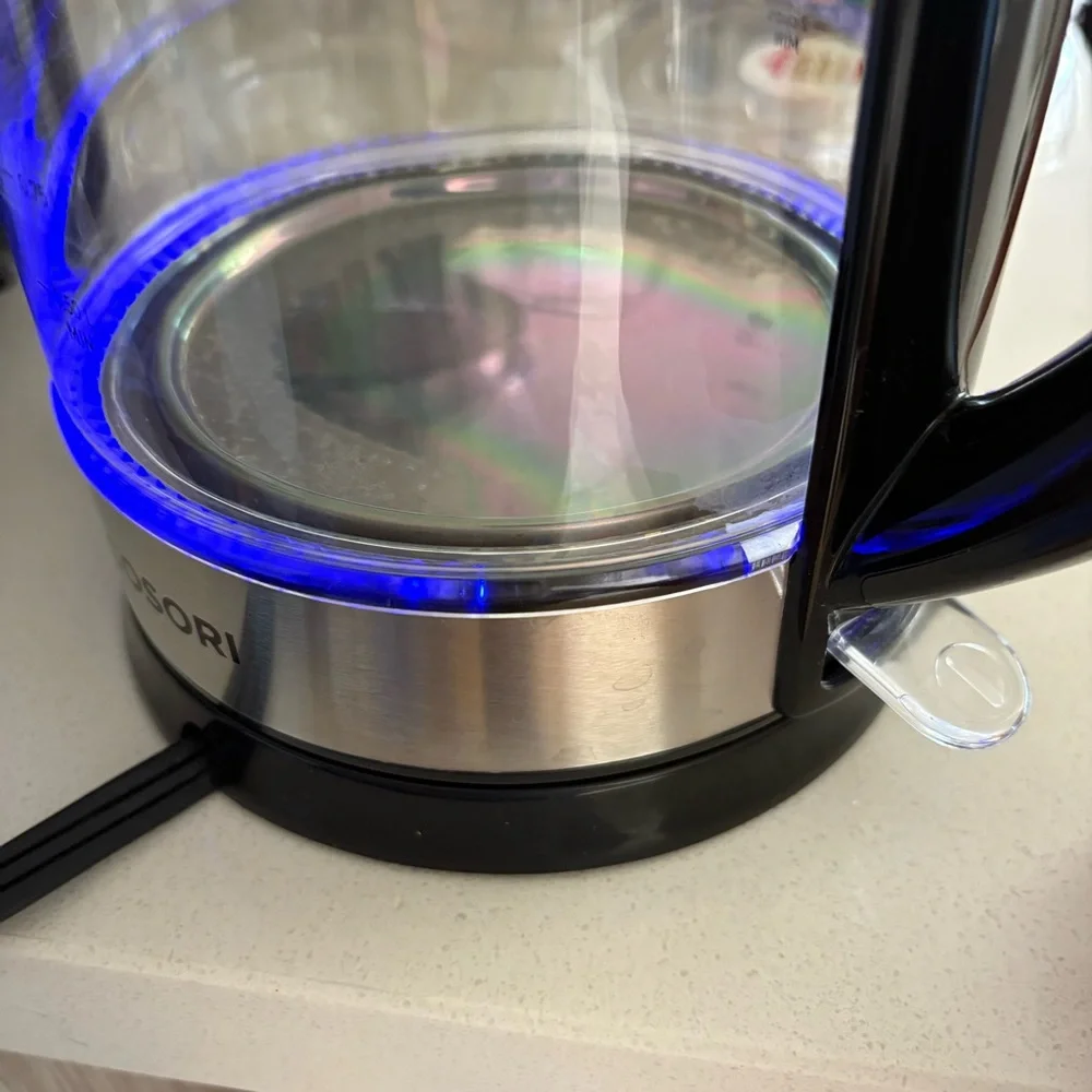 Cosori Electric Glass Kettle with Black Handle - Picture 7 of 10